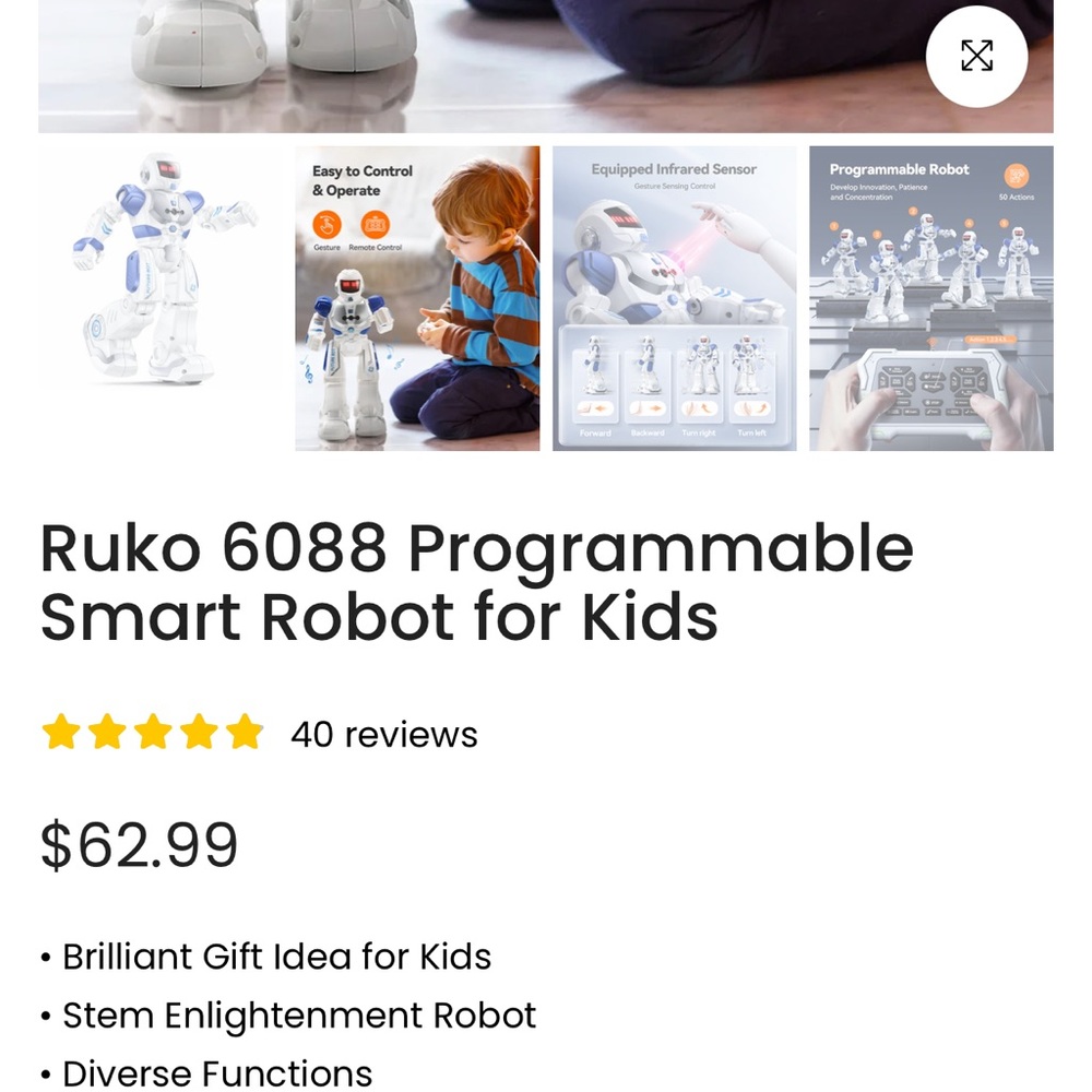 Ruko Future Bot Intelligent Programmable Smart Robot 6088 - Picture 16 of 16